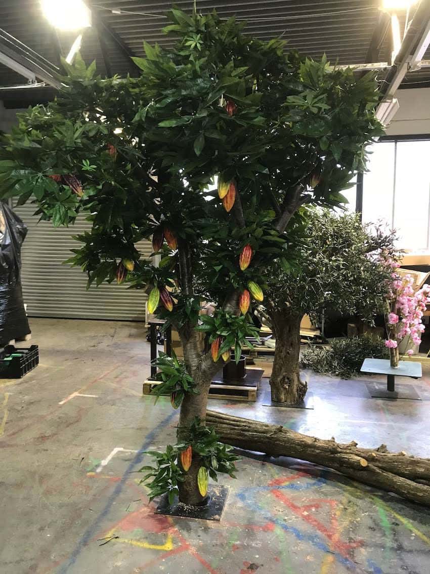 Bespoke Artificial Fruit Trees Design Example